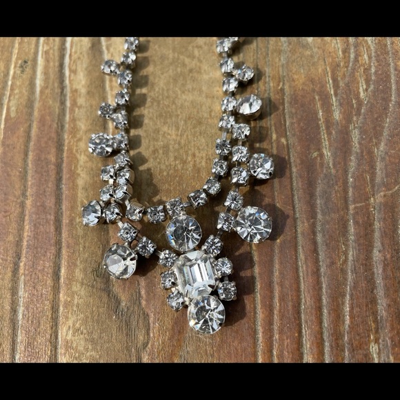 Vintage Rhinestone necklace - Picture 1 of 4